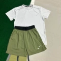 Crystal white + 8056 military green