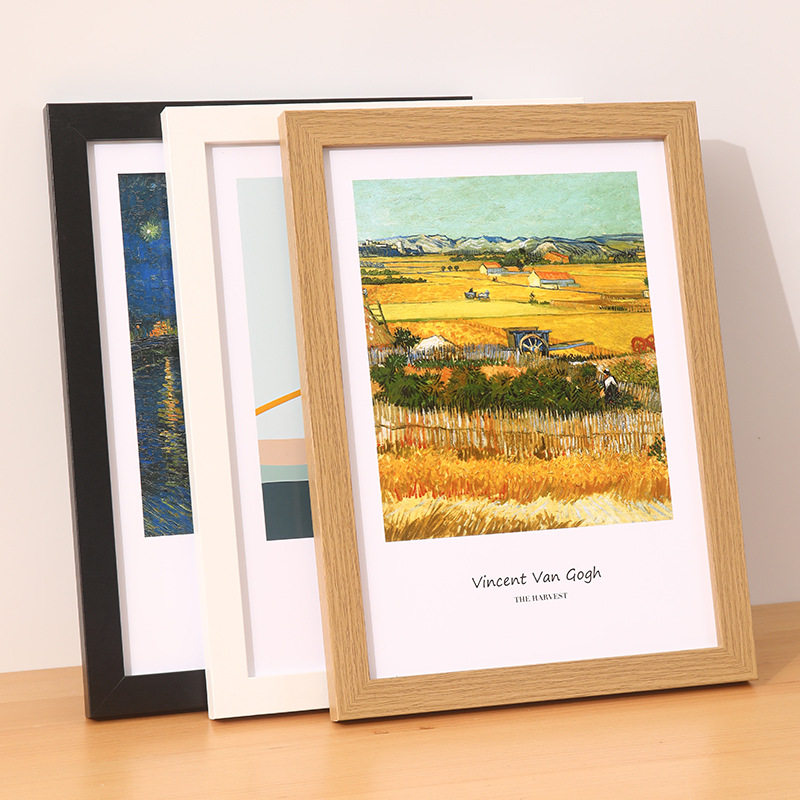 Photo Frame Empty Frame Photo Frame Table High-End Horizontal Frame Wall Mounting Self-Installed Large Size Puzzle Calligraphy Oil Painting Frame