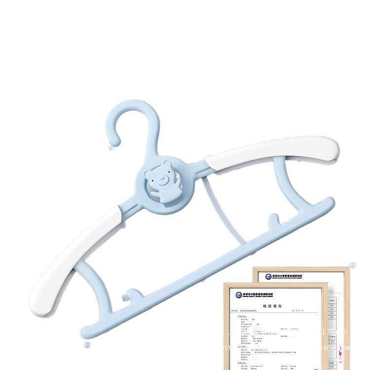 Children's Clothes Hanger Baby Clothes Rack Children Newborn Clothes Drying Rack Telescopic Home Clothes Hanging