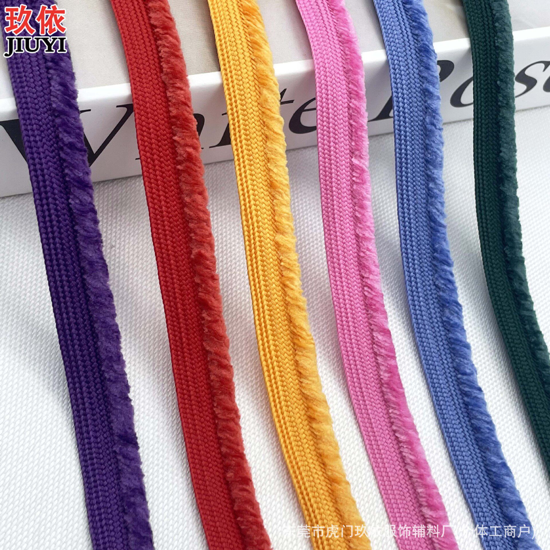 1cm plush mother belt rolling rope home textile pillow cushion edging teeth strip fur molding accessories