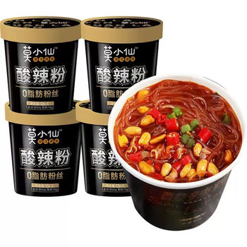 Mo xiaoxian sour and spicy powder 136g barrel 108g Chongqing small flour fertilizer juice rice noodle snail powder convenient instant food wholesale