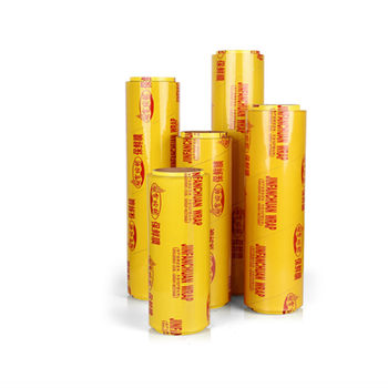 Golden sailing large roll cling film fresh fruit supermarket food freezer preservative paper PVC high viscosity film