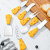 Cheese knife, fork and spoon suit creative stainless steel cheese jam knife children's butter knife Western tableware pizza knife