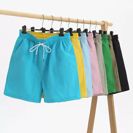 Summer Men's Casual Pants Quick-drying Pants Pure Color Sports Shorts Three-point Beach polo Shorts Men's Export RL Men's Clothing