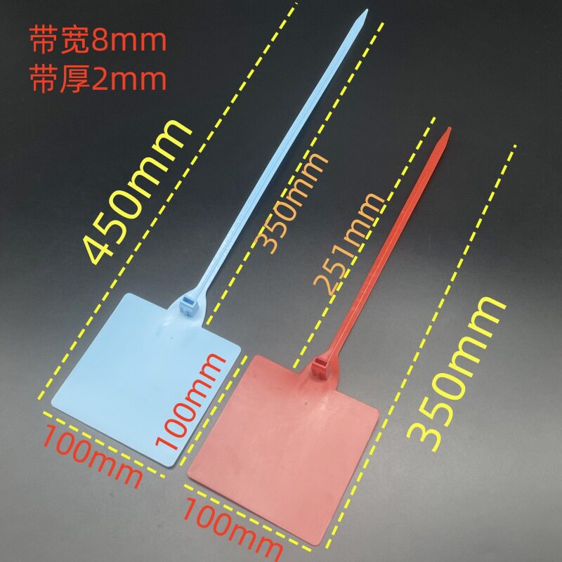 Signage Tie Disposable Express Logistics Hanging Sign Cross-Border Sticker Signage Anti-Adjustment Bag Tag Lock Anti-Counterfeiting