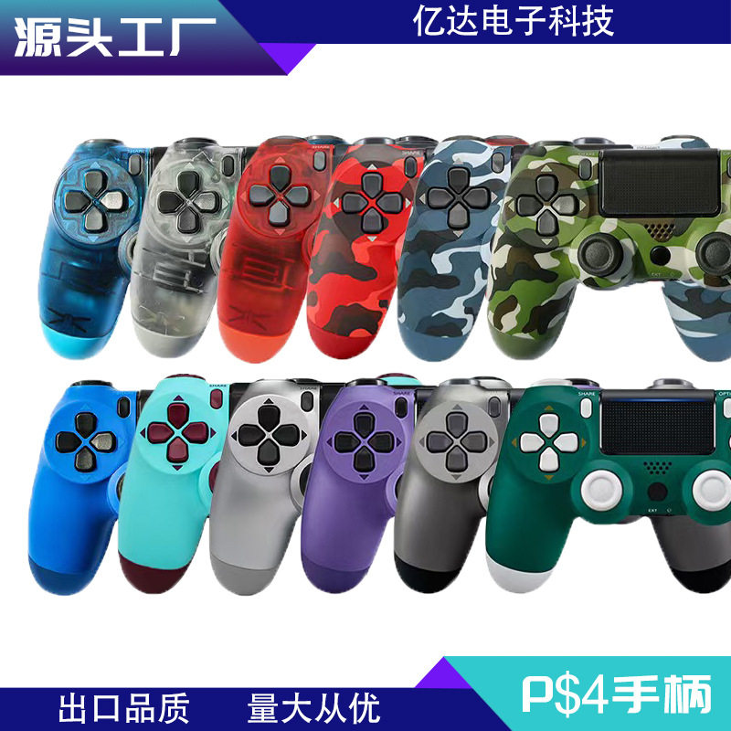 Factory direct Ps. 4 wireless handle pc controller vibration six-axis gyroscope somatosensory bluetooth P4 gamepad