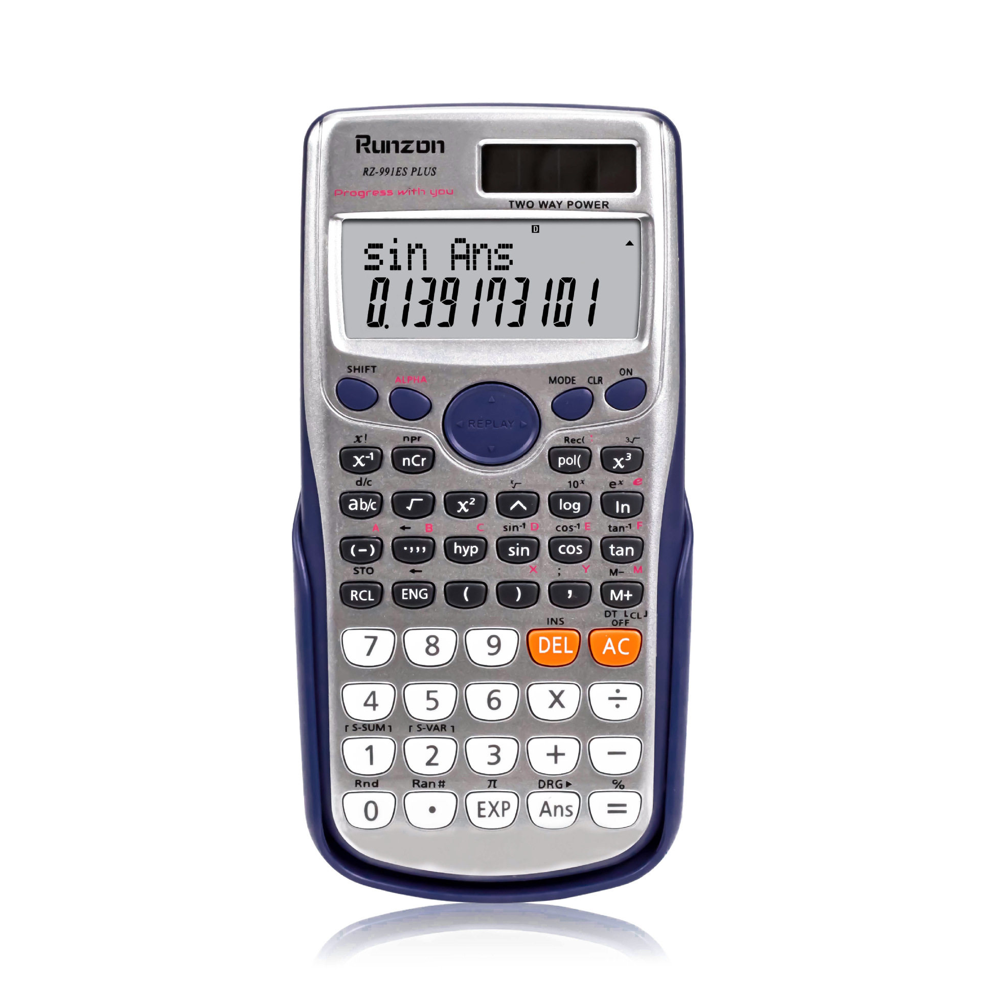 240 Multi-Function FX-991ES PLUS เครื่องคิดเลขฟังก์ชั่นทางวิ...