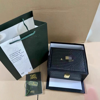 Aibi Watch Box Ap High-End Watch Display Box Crocodile Leather Watch Storage Box Ap Packaging Box Biji Watch Box