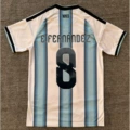 2026 argentina home jersey #8