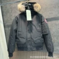Black new cotton jacket
