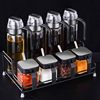 Storage Rack Steel Rack Iron Wire Spray Plastic Storage Rack Kitchen Seasoning Bottle Combination Rack Seasoning Bottle Set Rack Accessories