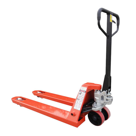 Nori manual hydraulic forklift lifting tray carrier DF2 T AC3T storage hand pull mop trolley floor cattle