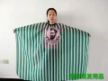 Green oil head scarf