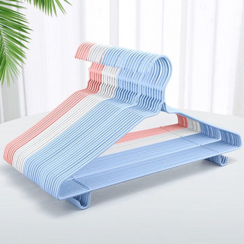 [Hanger Free Shipping] Bold Thickened Non-slip Seamless Balcony Dormitory Home Factory Wholesale Adult Clothes Hanger