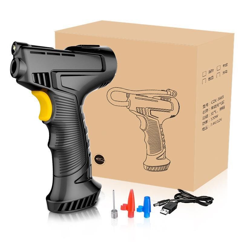 Wireless Charging Car Handheld Smart Digital Display Household Car Electric Portable Tire Air Pump Car Air Pump