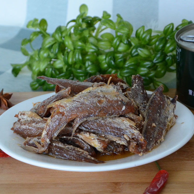 Lingxiang Yellow Croaker Canned 300g Ready-To-Eat Small Yellow Croaker Canned Snacks Crispy Yellow Croaker Canned