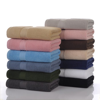 Manufacturer Wholesale Bath Towels, Cross-Border Hot-Selling Styles, Plain Cotton Bath Towels Wholesale, Household Bath Towels Are Soft and Absorbent