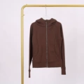 Tanned steel stamped slim fit sweatshirt