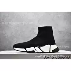 Cross border socks, shoes with high elasticity, dad shoes, men's and women's thick soled height increasing shoes, casual and versatile couple sports shoes for foreign trade