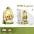 Large 2-pole [green dinosaur] 22-piece set [english color box]