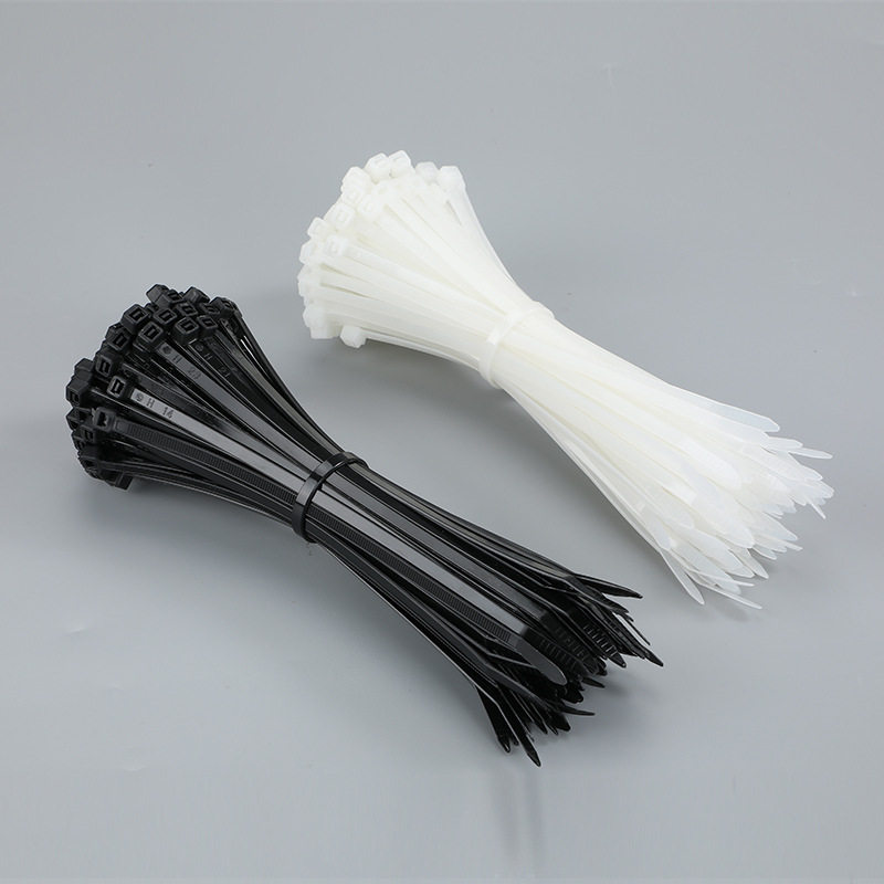 Supply nylon cable tie plastic cable tie black small package large packing cable tie cable tie self-locking nylon cable tie
