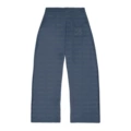 Embroidered Pocket Pants Blue