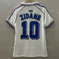 1998 france away game printed number 10