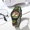 Foreign Trade Cross-Border Watch Supply New Military Green Watch Quartz Watch Pointer Type Simple Children's Student Watch
