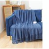 Big Sale Cross-Border High-End Blanket Office Lunch Break Blanket Tassel Blanket Autumn and Winter Light Luxury Plush Sofa Thread Blanket