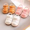 Baby sandals summer new baby toddler shoes boys and girls one-year-old non-slip soft bottom closed toe children