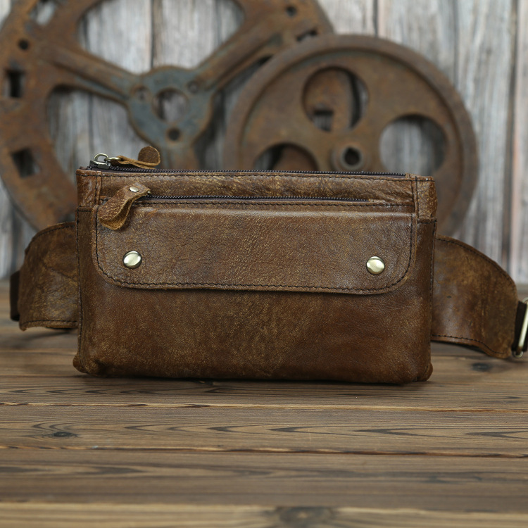 Túi Xách Nam Chất Liệu Da Bò Phục Cổ Cổ Điển