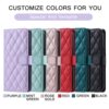 Suitable for iPhone 17 Pro Chanel-Style Phone Case Apple 16 Houndstooth Crossbody S25 Protective Case Google 10
