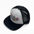 Colorful white hat