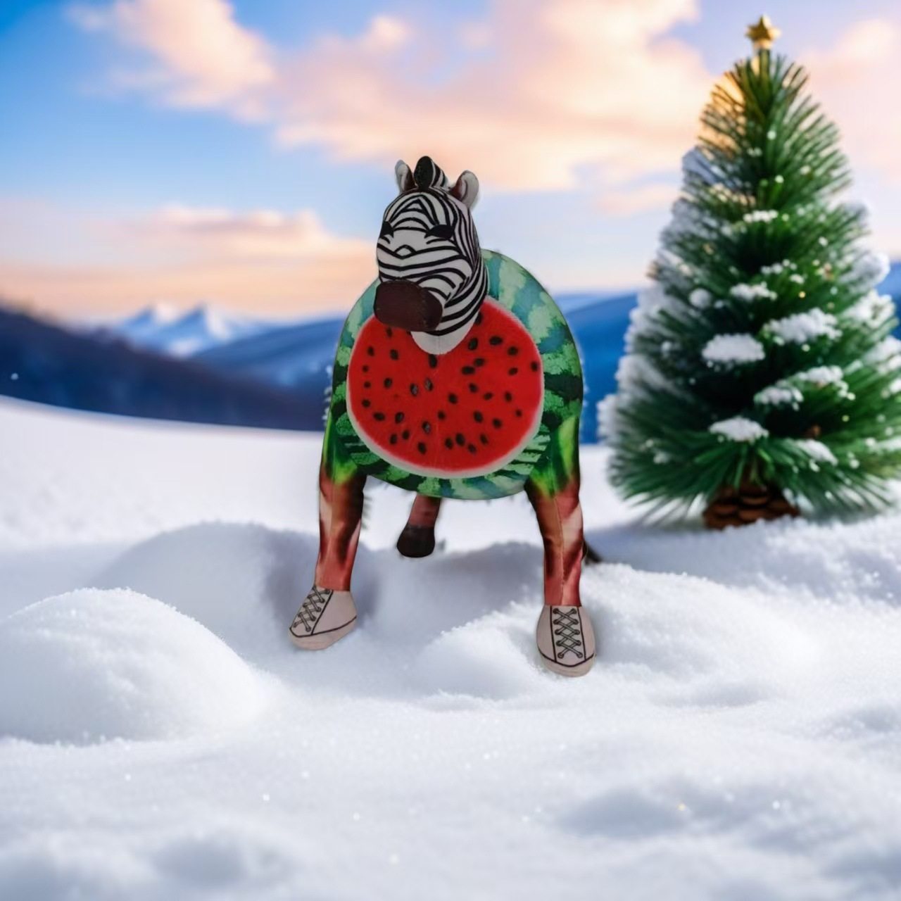 跨境新品tung tung tung sahur 鲨鱼山海经恶搞毛绒玩具娃娃公仔