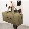 Canvas handbag large capacity wear-resistant luggage bag travel bag travel backpack outdoor travel bag manufacturers wholesale