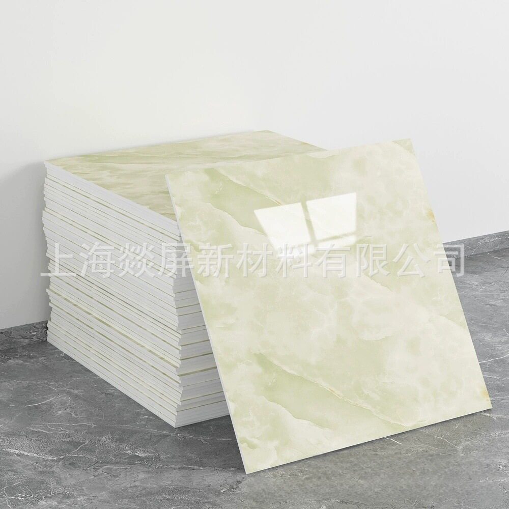 自粘防水仿瓷砖墙贴铝塑板翻新装饰遮丑大理石厨房墙面贴纸卫生间