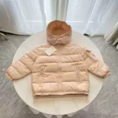 2024 New Children's Down Jacket Trendy Boys' Short Winter Thickened Warm Middle and Big Children's Girls' Hooded Jacket