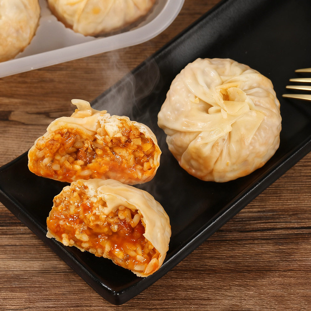 Wholesale Paper-Wrapped Shaomai 240G/Bag, Breakfast Instant Semi-Finished Product, Thin Skin, Full Filling, Catering, Supermarket, Cold Chain Supply