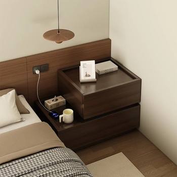Bedside Table Modern Minimalist Bedroom Bedside Cabinet Large Capacity Storage Cabinet New Style Bedside Storage Cabinet