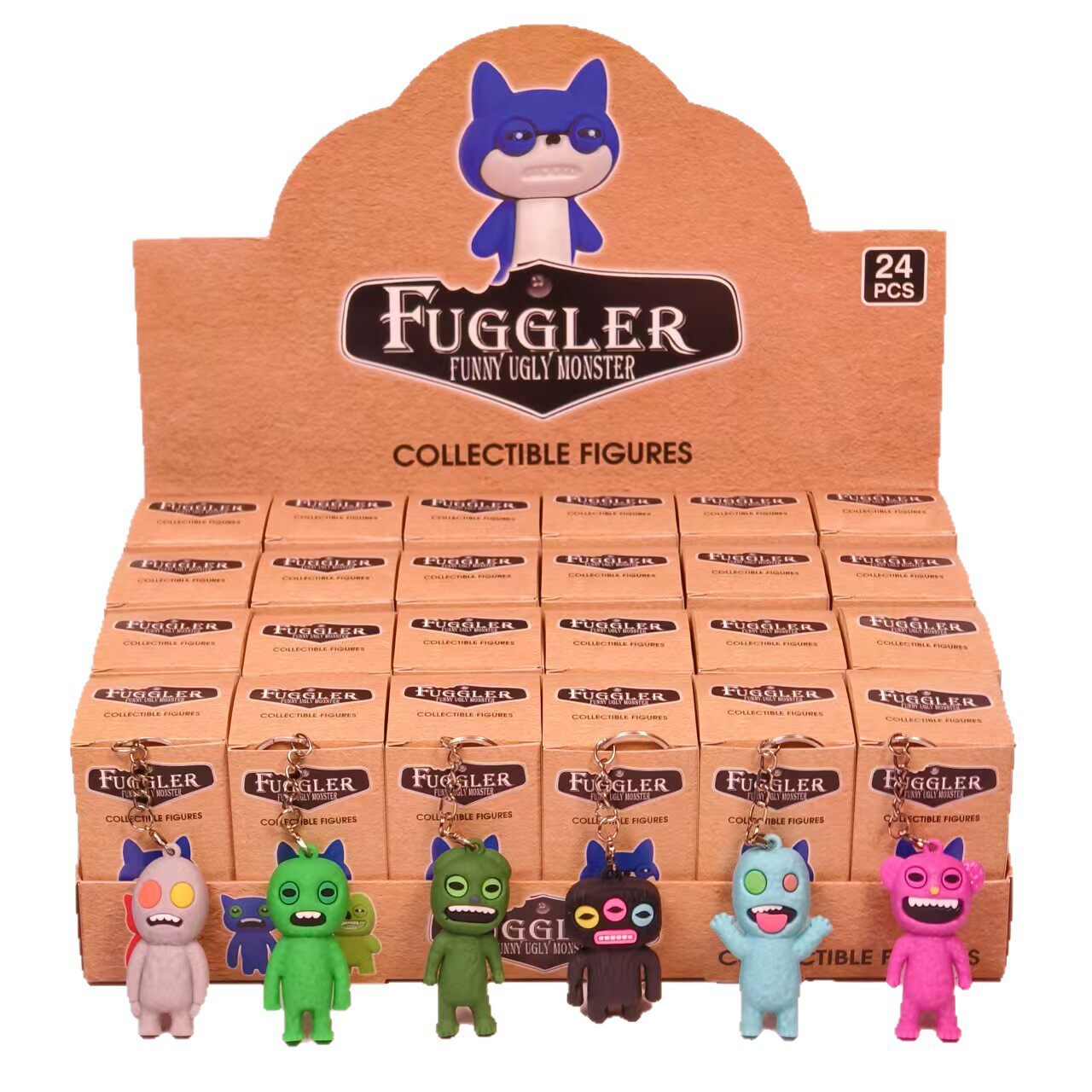 Cute Monster Figure Blind Box Teeth Trendy Toy Doll Gift Backpack Pendant Keychain Trendy Figure