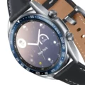 E style (41mm) blue circle with white characters