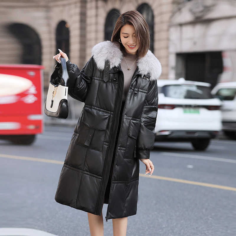 Áo Da Nữ Chất Liệu Da Bò Big Size Ngoại Cỡ Hàng Mùa Xuân Thu Đông