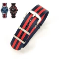 5-color blue red steel buckle