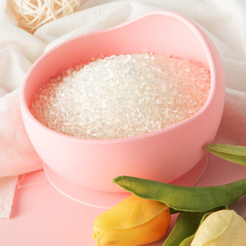 Baby Food Bowl Snail Bowl Food Grade Silicone Baby Supplies Baby Special Bowl with Suction Cup Silicone Baby Bowl