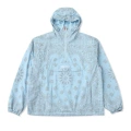 Cashew flower all-over printed jacket (light blue)