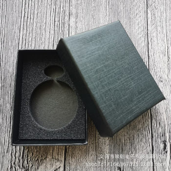 Manufacturer's Ready-Made Gift Pocket Watch Packaging Box Gift Box Wholesale Black Pocket Watch Carton Cross-Border Large Pocket Watch Box