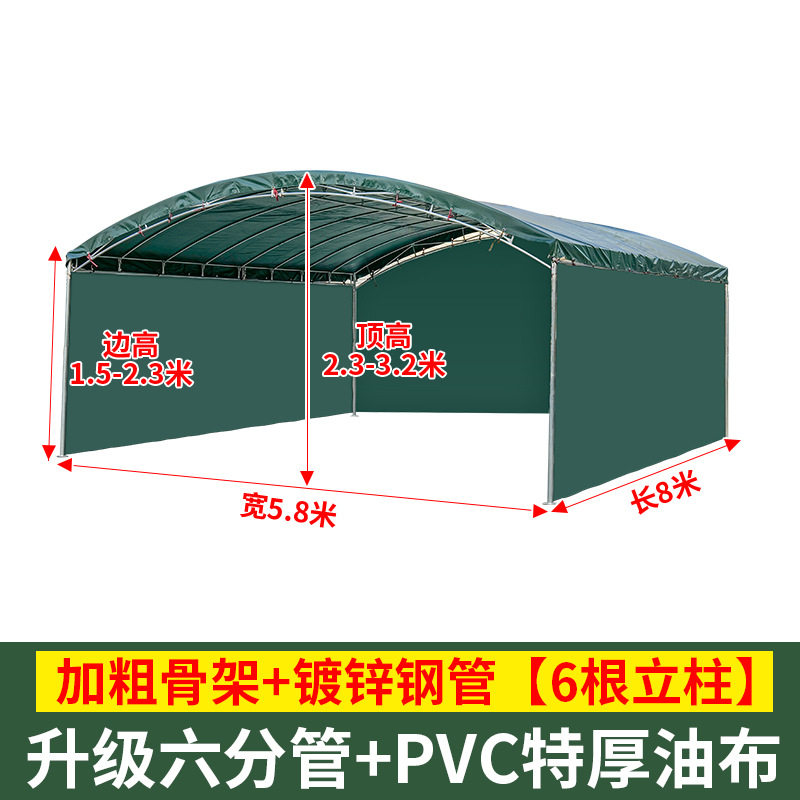 酒席帐篷户外防雨停车棚加厚雨棚折叠喜棚流动宴席摆摊活动遮阳棚