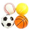 Children's Solid Foam Sponge Ball Bouncy Ball Basketball Football Toy Ball Stress Relief Bouncy Ball Wholesale