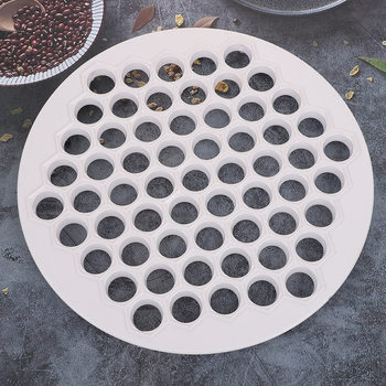 61-Hole Dumpling Mold, Dumpling Making Tool, Cross-Border Hot-Selling Dumpling Plastic Mold, New Dumpling Mold