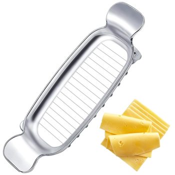Aluminum Die Casting Stainless Steel Cheese Cut Cheese Line Cut Butter Cheese Slicer Kitchen Utensils Foie Liver Cheese Slicer